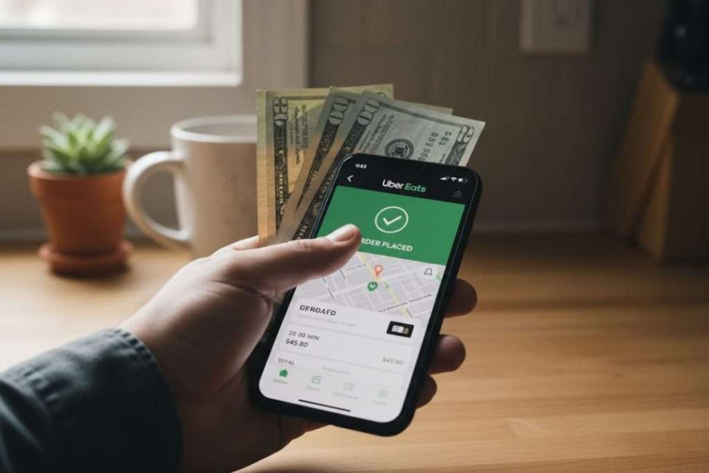 Peut-on payer en espèces sur Uber Eats ?